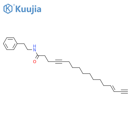14-Heptadecene-4,16-diynoic acid; (Z)-form, 2-Phenylethylamide structure