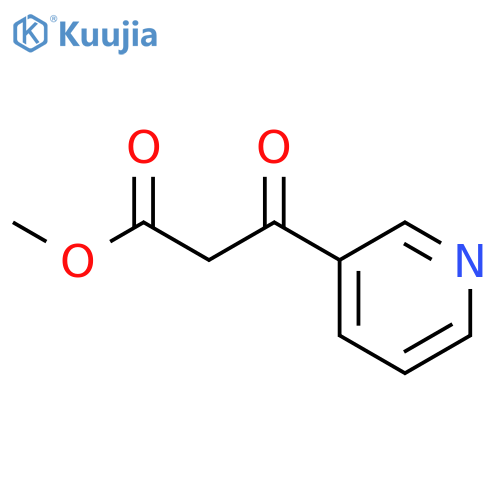 Methylnicotinoylacetate structure