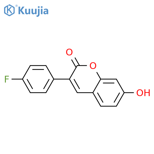 3-(4-Fluorophenyl)-7-hydroxy-2H-chromen-2-one structure