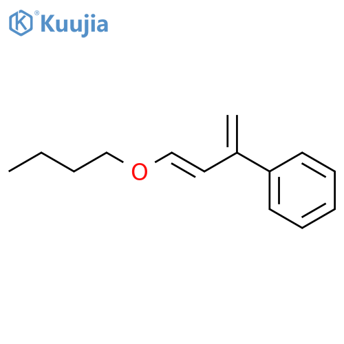 BENZENE, (3-BUTOXY-1-METHYLENE-2-PROPENYL)- structure