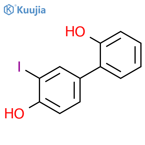 [1,1-Biphenyl]-2,4-diol,3-iodo-(9CI) structure