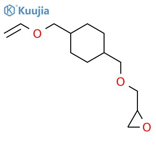Oxirane, [[[4-[(ethenyloxy)methyl]cyclohexyl]methoxy]methyl]- structure