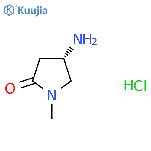 (S)-4-Amino-1-methyl-pyrrolidin-2-one hydrochloride structure