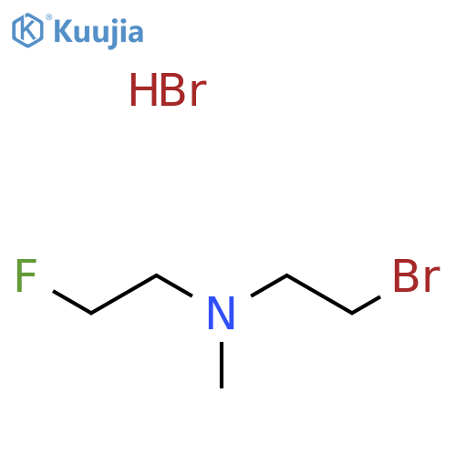 (2-bromoethyl)(2-fluoroethyl)methylamine hydrobromide structure