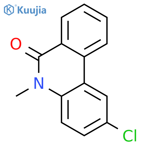 2-chloro-5-methylphenanthridin-6-one structure