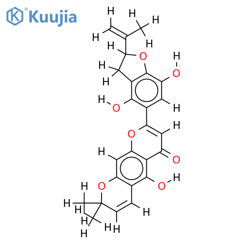 Dihydrofuranoartobilochromene b1 structure