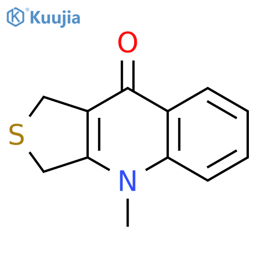 Thieno[3,4-b]quinolin-9(4H)-one, 1,3-dihydro-4-methyl- structure