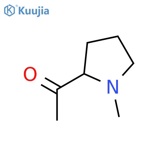 ethanone, 1-(1-methyl-2-pyrrolidinyl)- (9ci) structure