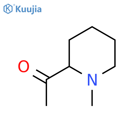1-(1-methylpiperidin-2-yl)ethan-1-one structure