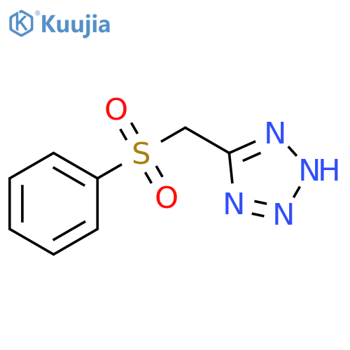 1H-Tetrazole, 5-[(phenylsulfonyl)methyl]- structure