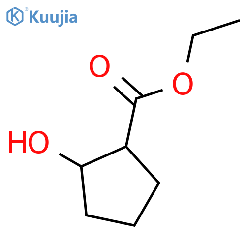 Ethyl 2-hydroxycyclopentanecarboxylate structure