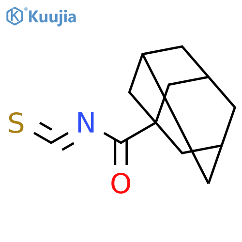 Adamantane-1-carbonyl isothiocyanate structure