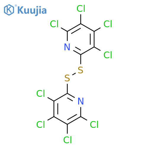 Pyridine, 2,2'-dithiobis[3,4,5,6-tetrachloro- structure