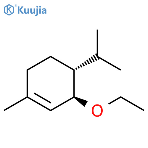 Cyclohexene, 3-ethoxy-1-methyl-4-(1-methylethyl)-, trans- structure