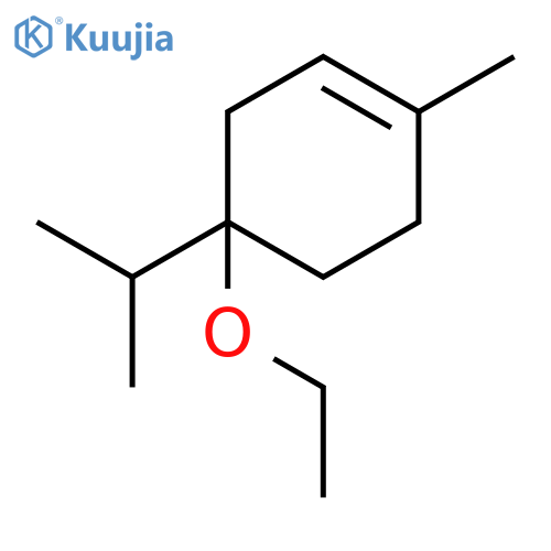 Cyclohexene, 4-ethoxy-1-methyl-4-(1-methylethyl)- structure