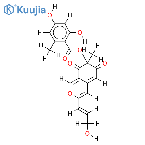 (-)-mitorubrinol structure