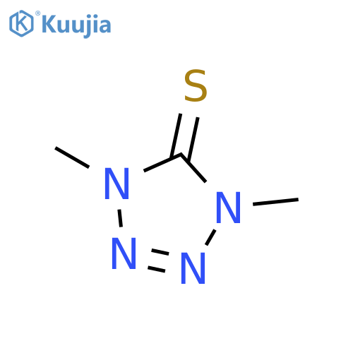 5H-Tetrazole-5-thione, 1,4-dihydro-1,4-dimethyl- structure