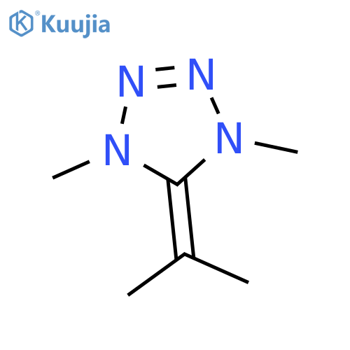 1,4-dimethyl-5-(propan-2-ylidene)-4,5-dihydro-1H-tetrazole structure