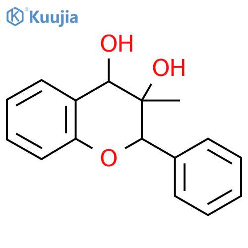 3-Methyl-2-phenyl-3,4-chromanediol structure