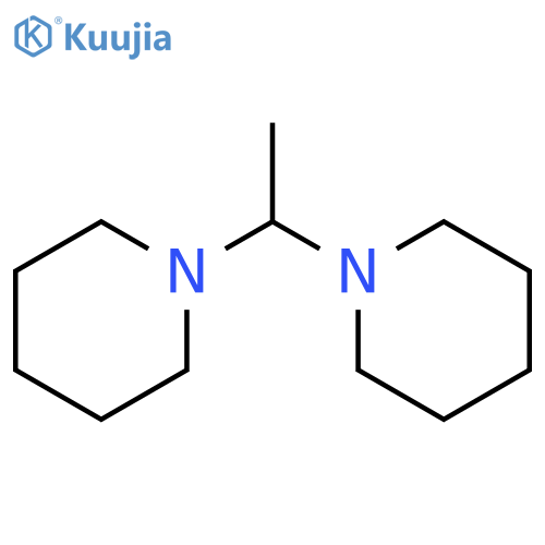 PIPERIDINE, 1,1'-ETHYLIDENEBIS- structure