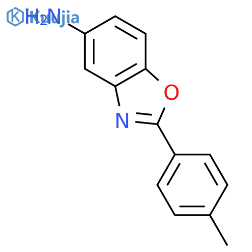 2-p-Tolyl-benzooxazol-5-ylamine structure