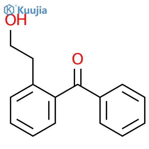 Methanone, [2-(2-hydroxyethyl)phenyl]phenyl- structure