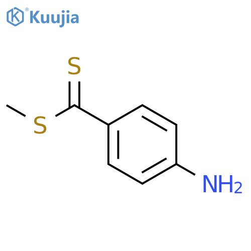 methyl 4-aminobenzenecarbodithioate structure