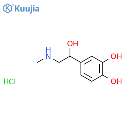 L-Epinephrine hydrochloride structure