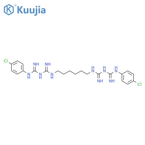 Chlorhexidine structure