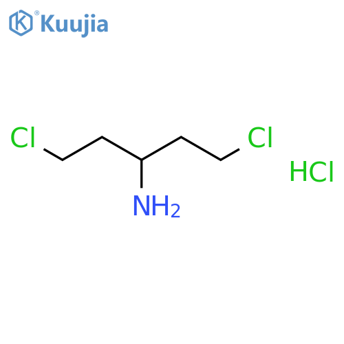 Chlormethine hydrochloride structure
