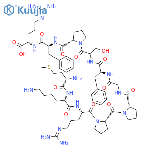 met-lys-bradykinin structure
