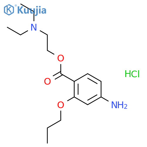 Propoxycaine Hydrochloride structure