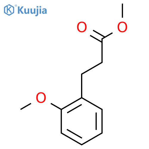 Methyl 3-(2-methoxyphenyl)propanoate structure