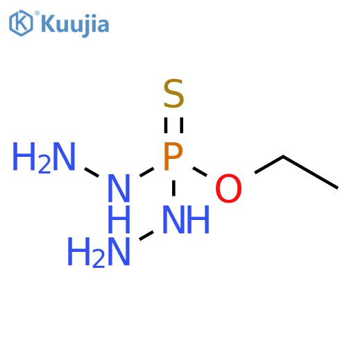 Phosphorodihydrazidothioic acid, O-ethyl ester structure