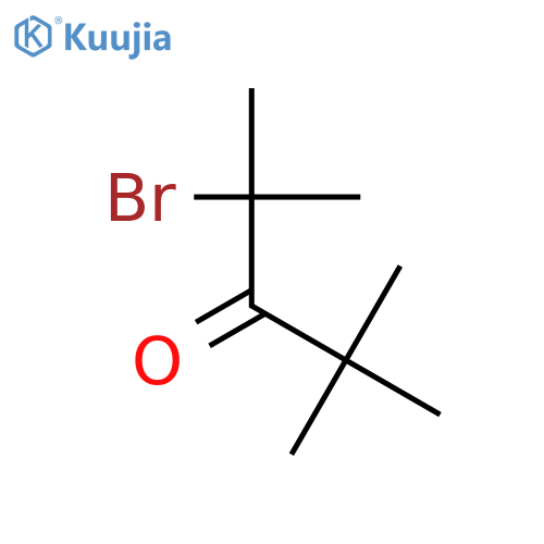 2-bromo-2,4,4-trimethylpentan-3-one structure
