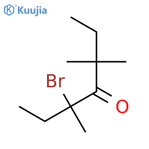 4-Heptanone, 3-bromo-3,5,5-trimethyl- structure