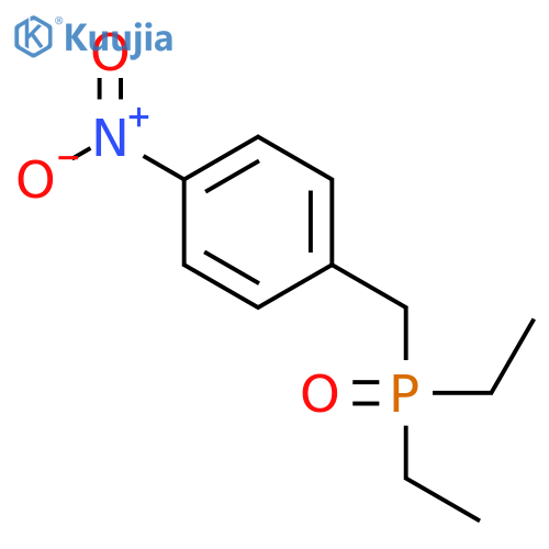 Phosphine oxide, diethyl[(4-nitrophenyl)methyl]- structure