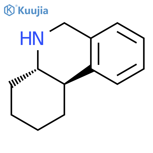 Phenanthridine, 1,2,3,4,4a,5,6,10b-octahydro-, trans- structure