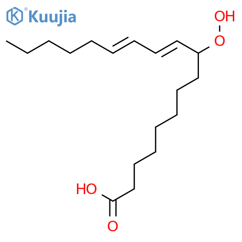 10,12-Octadecadienoicacid, 9-hydroperoxy-, (10E,12Z)- structure