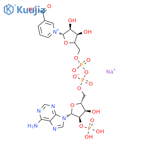 Adenosine 5'-(trihydrogen diphosphate), 2'-(dihydrogen phosphate), P'→5'-ester with 3-carboxy-1-β-D-ribofuranosylpyridinium, inner salt structure