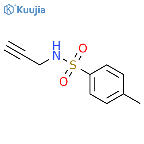 ((4-methylphenyl)sulfonyl)prop-2-ynylamine structure