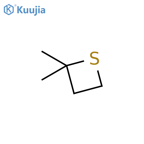 2,2-dimethylthietane structure
