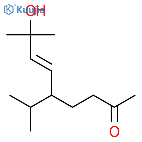 6-Nonen-2-one, 8-hydroxy-8-methyl-5-(1-methylethyl)- structure