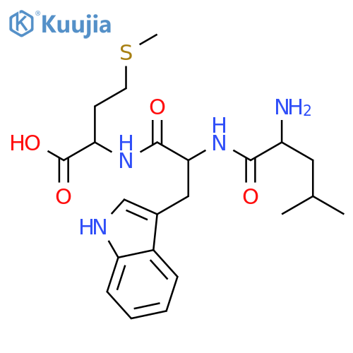 L-Methionine, L-leucyl-L-tryptophyl- structure