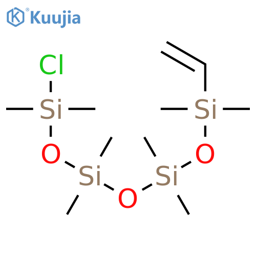 Tetrasiloxane, 1-chloro-7-ethenyl-1,1,3,3,5,5,7,7-octamethyl- structure