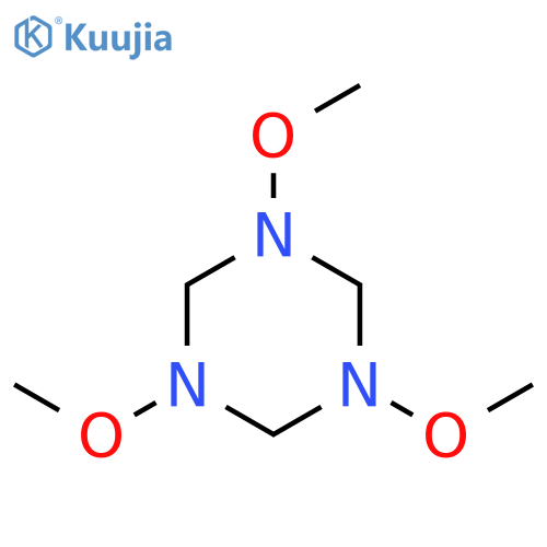 1,3,5-Triazine, hexahydro-1,3,5-trimethoxy- structure