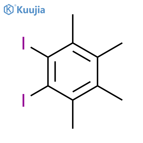 Benzene,1,2-diiodo-3,4,5,6-tetramethyl- structure