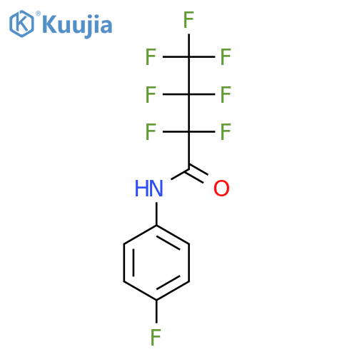 2,2,3,3,4,4,4-Heptafluoro-N-(4-fluorophenyl)butanamide structure
