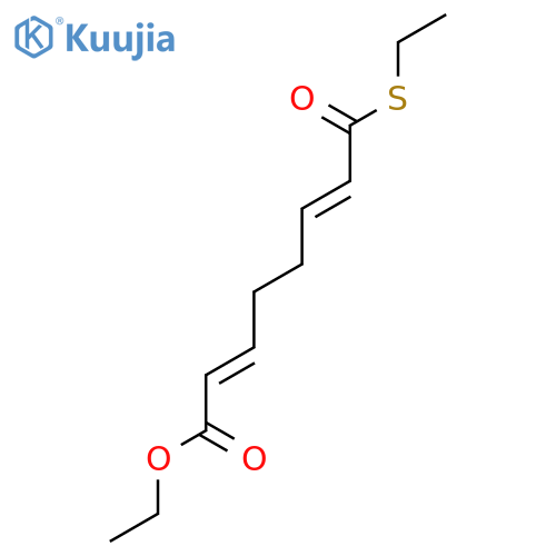 2,6-Octadienoic acid, 8-(ethylthio)-8-oxo-, ethyl ester, (2E,6E)- structure