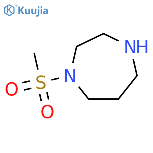 1-(methylsulfonyl)-1,4-diazepane structure